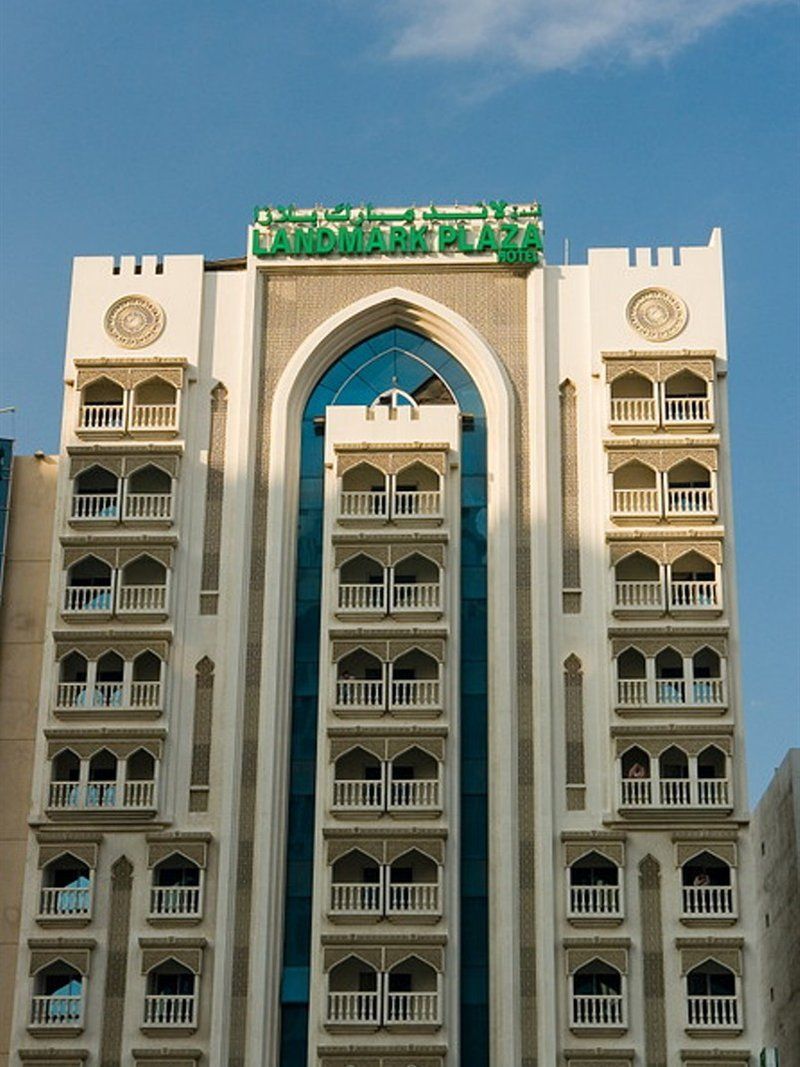 Landmark Plaza Hotel Dubái Exterior foto