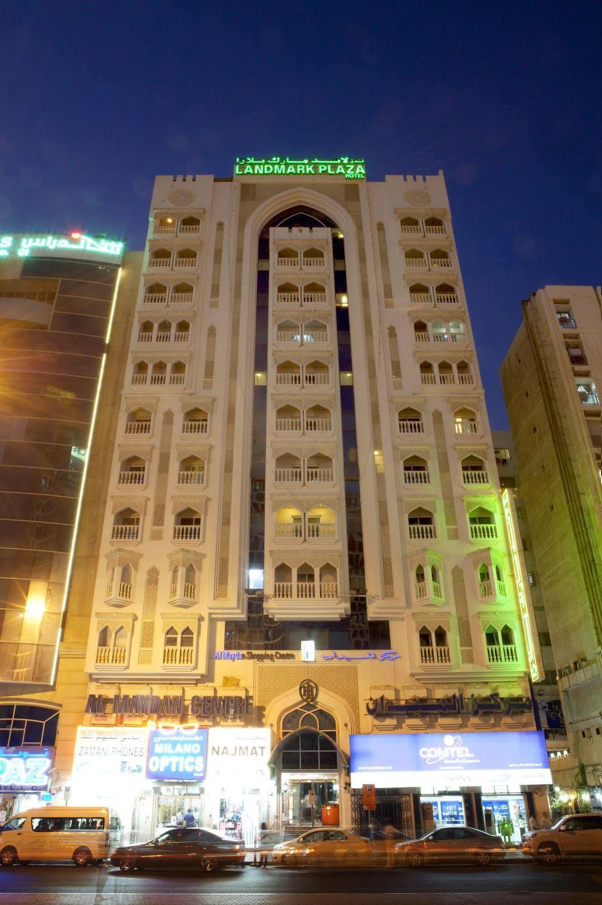 Landmark Plaza Hotel Dubái Exterior foto